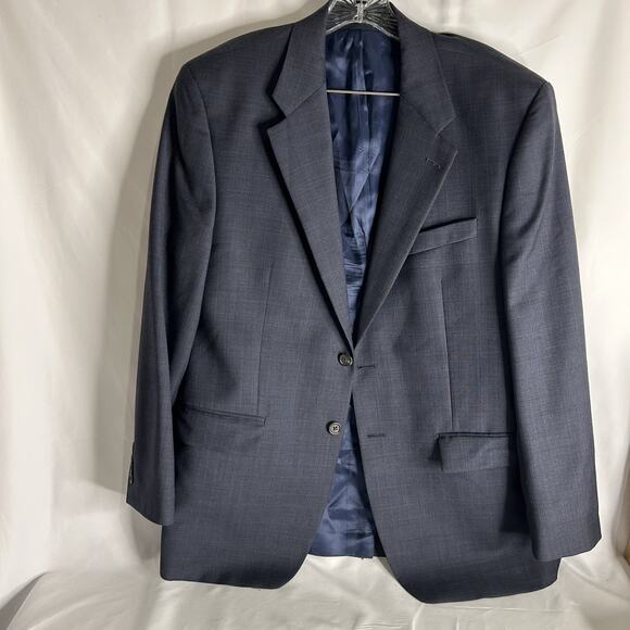 Lauren Ralph Lauren Men Plaid Two Button Blazer Wool Sport Coat Jacket Size 42R - Picture 14 of 15